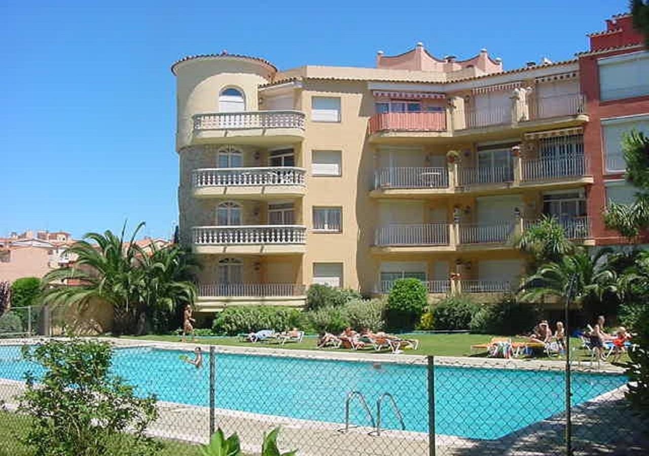 1006 Apartamento con 3 dormitorios vista al mar Appartement Playa Empuriabrava