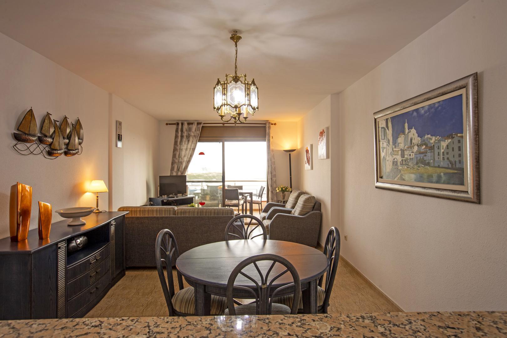 087 Apartamento de dos dormitorios vistas al mar Piso Gran Reserva Blaucel B Castelló d'Empúries